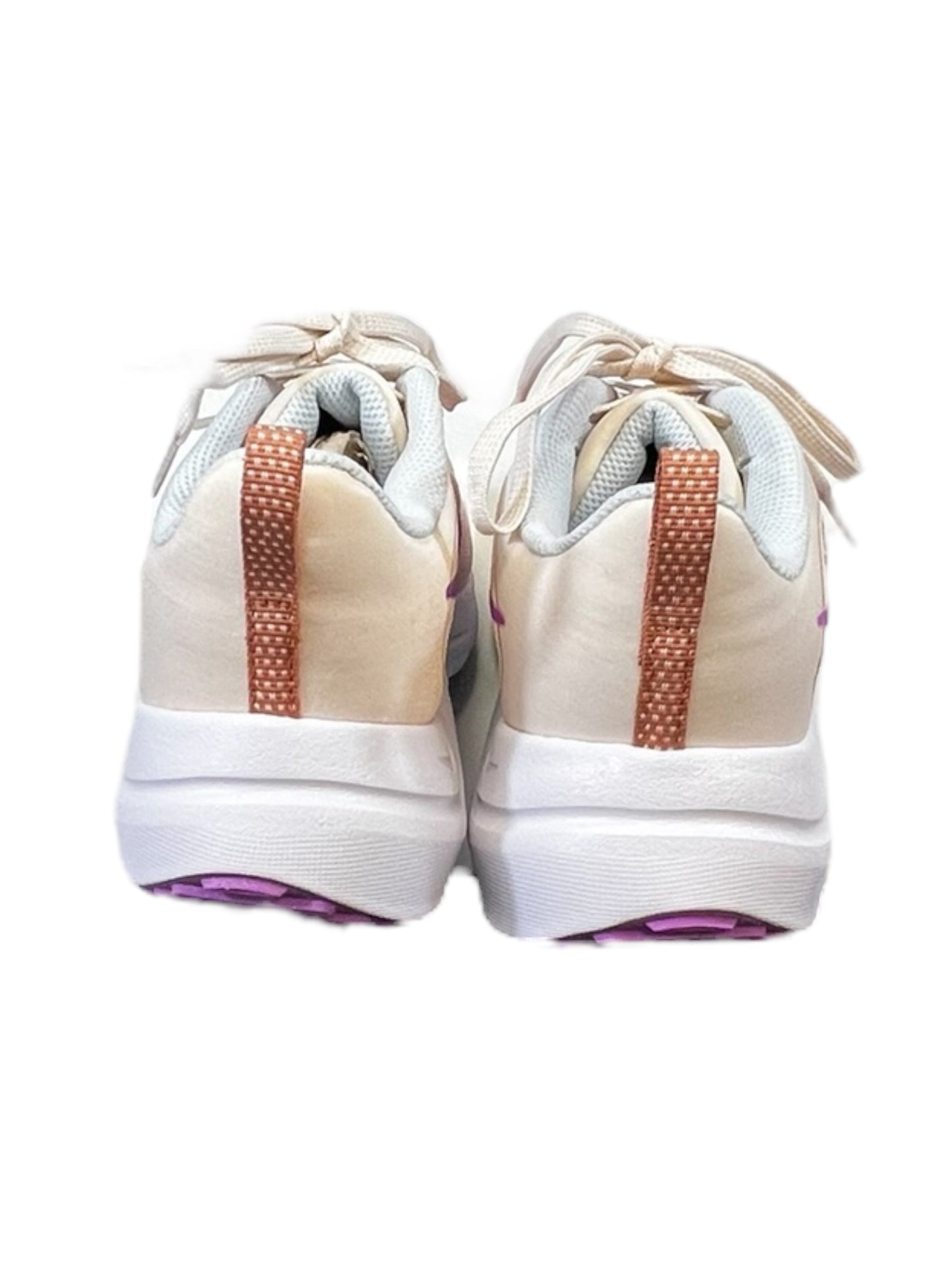 Cream & Purple Shoes Athletic Nike, Size 6