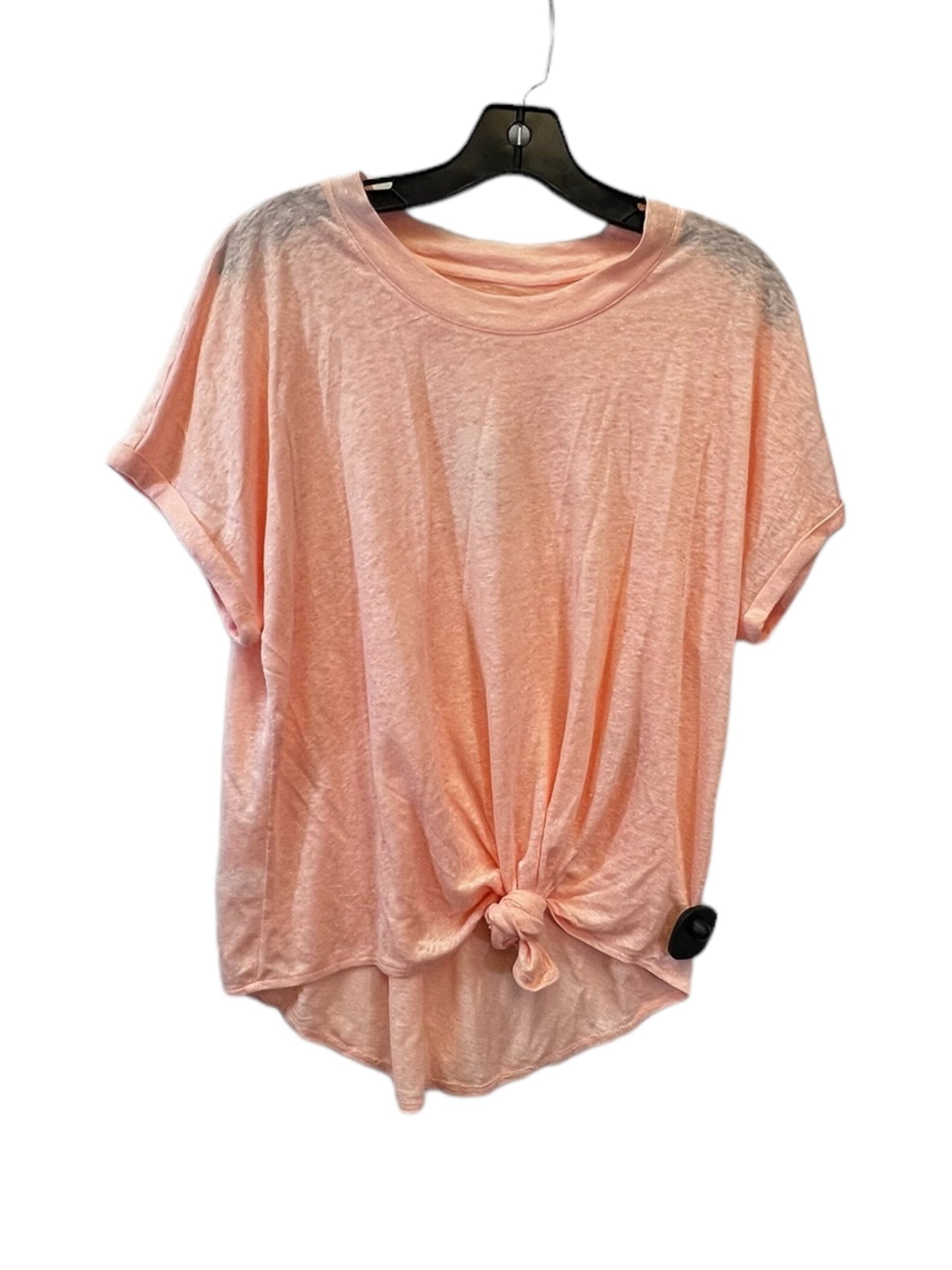 Peach Top Short Sleeve Lou And Grey, Size M