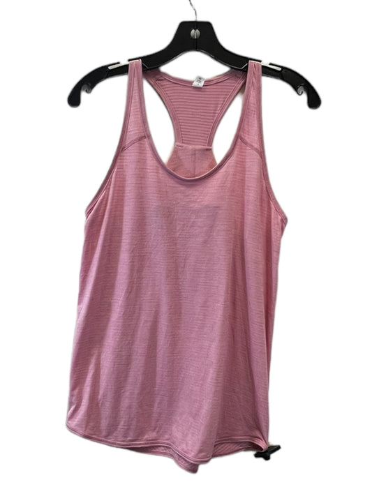 Pink Athletic Tank Top Lululemon, Size 4