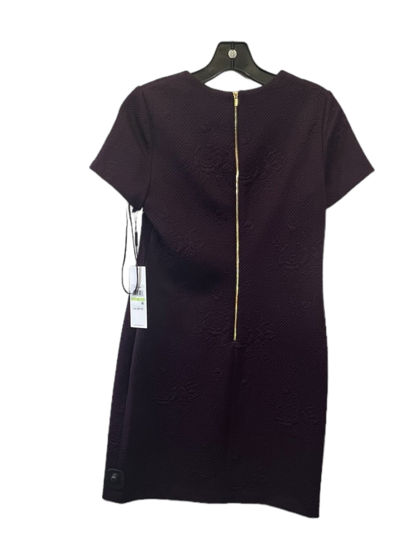 Dress Casual Midi By Calvin Klein In Purple, Size: S