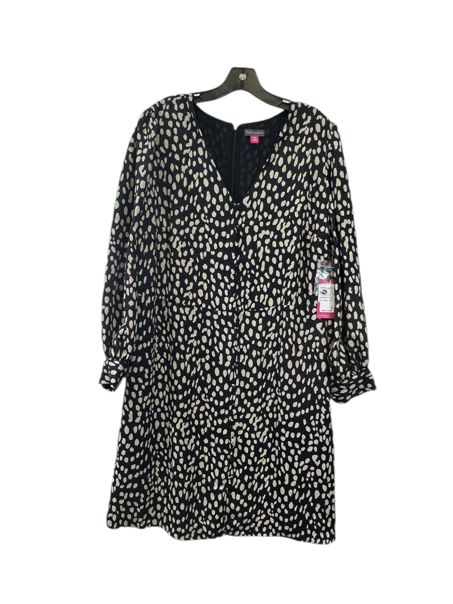 Dress Casual Midi By Vince Camuto In Animal Print, Size: Xl