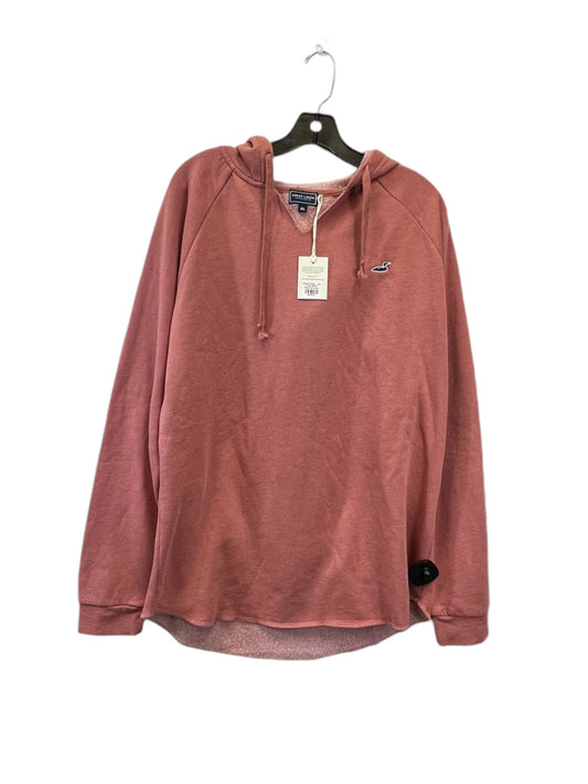 Sweatshirt Hoodie By Clothes Mentor In Red, Size: Xl