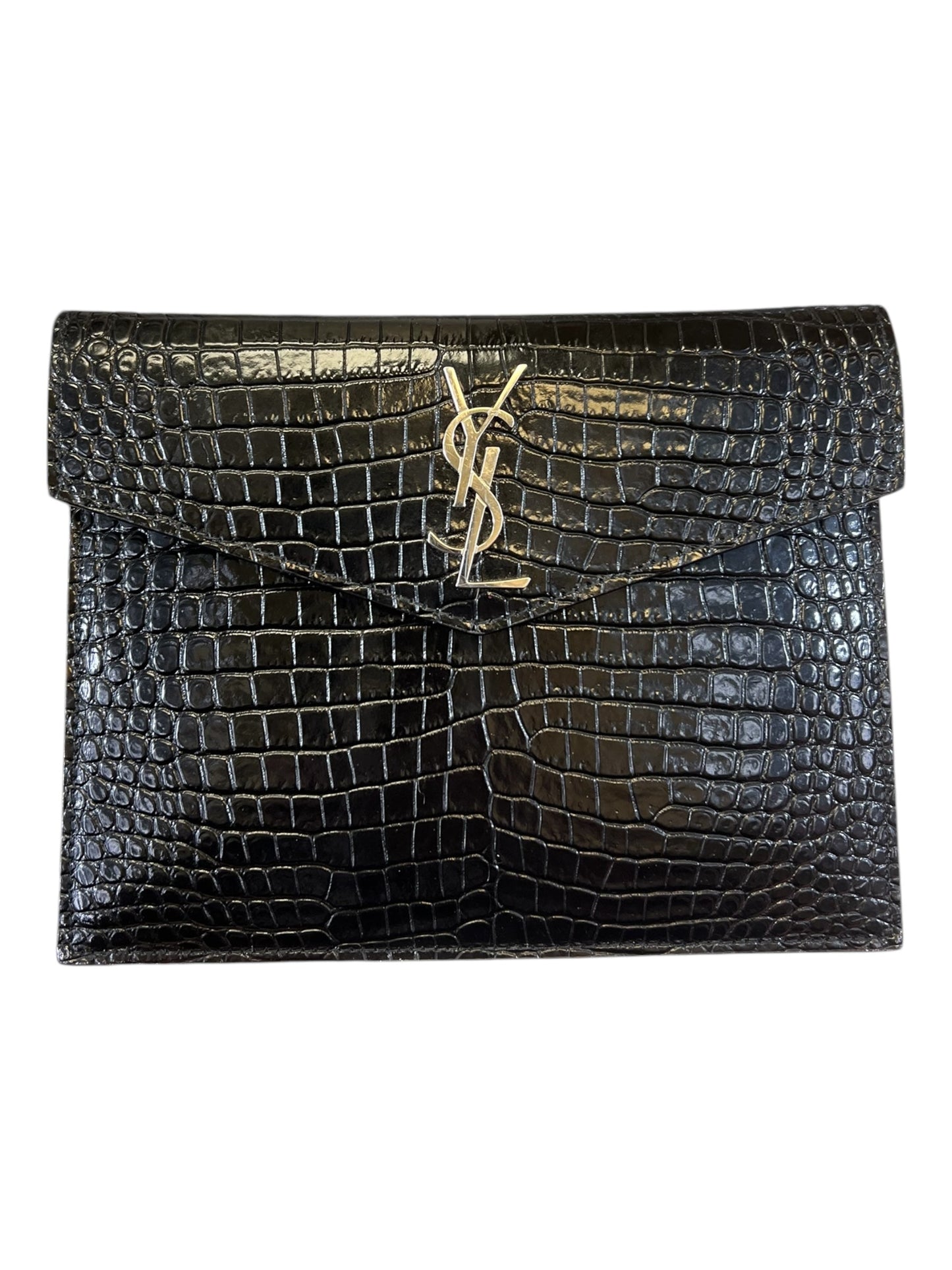 Clutch Luxury Designer By Yves Saint Laurent, Size: Small