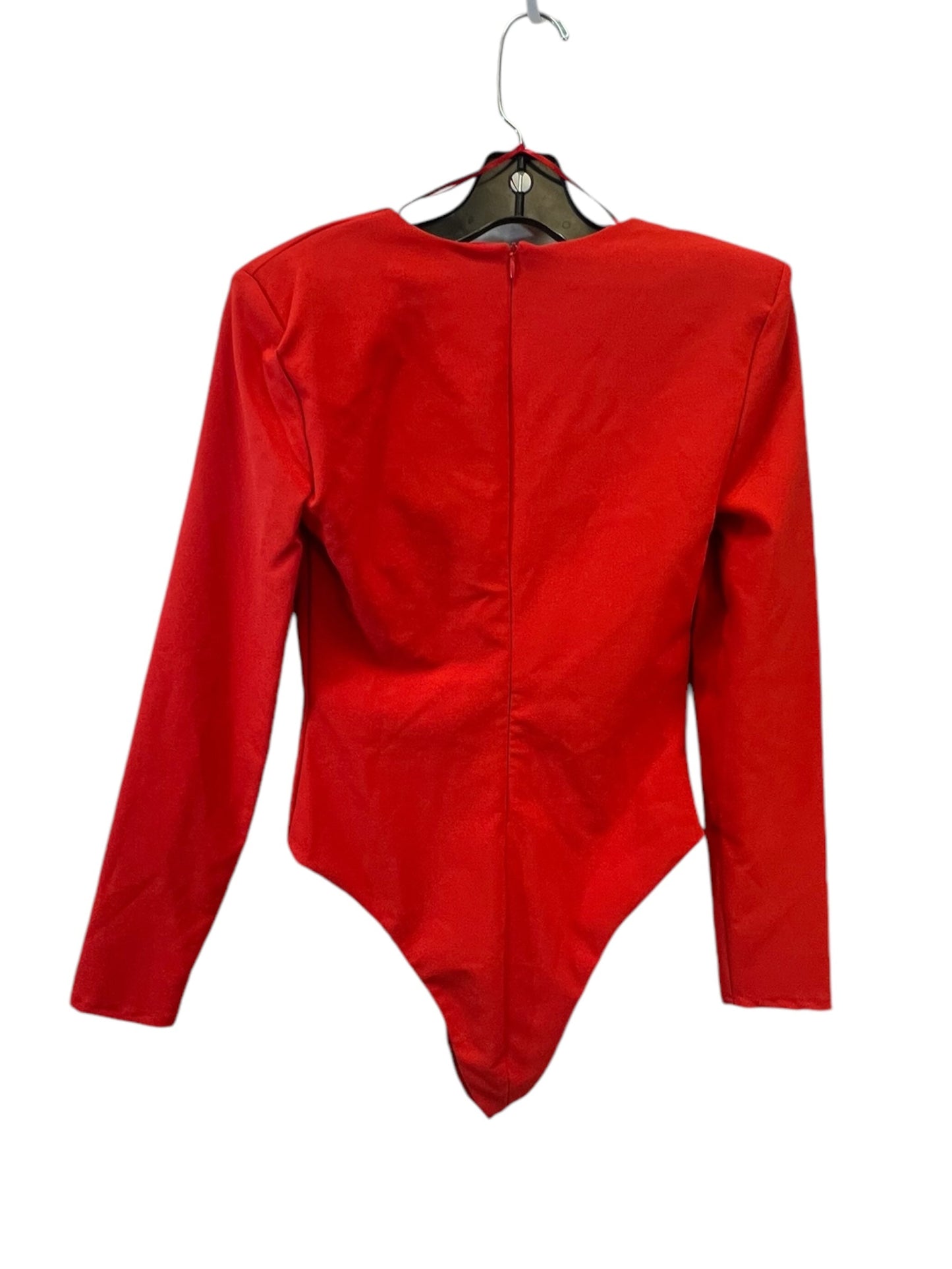 Bodysuit By Zara In Red, Size: S