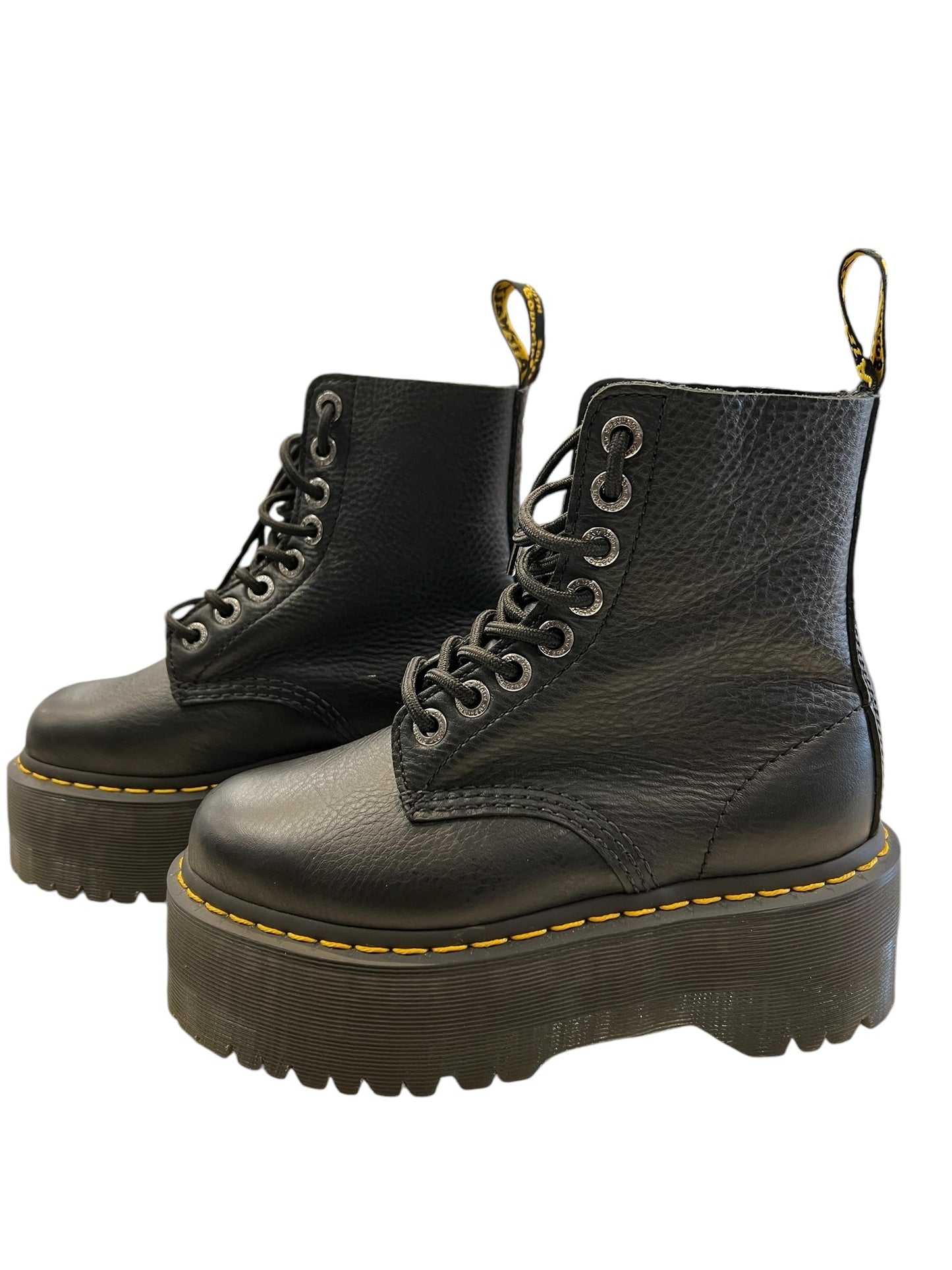 Boots Combat By Dr Martens In Black, Size: 5