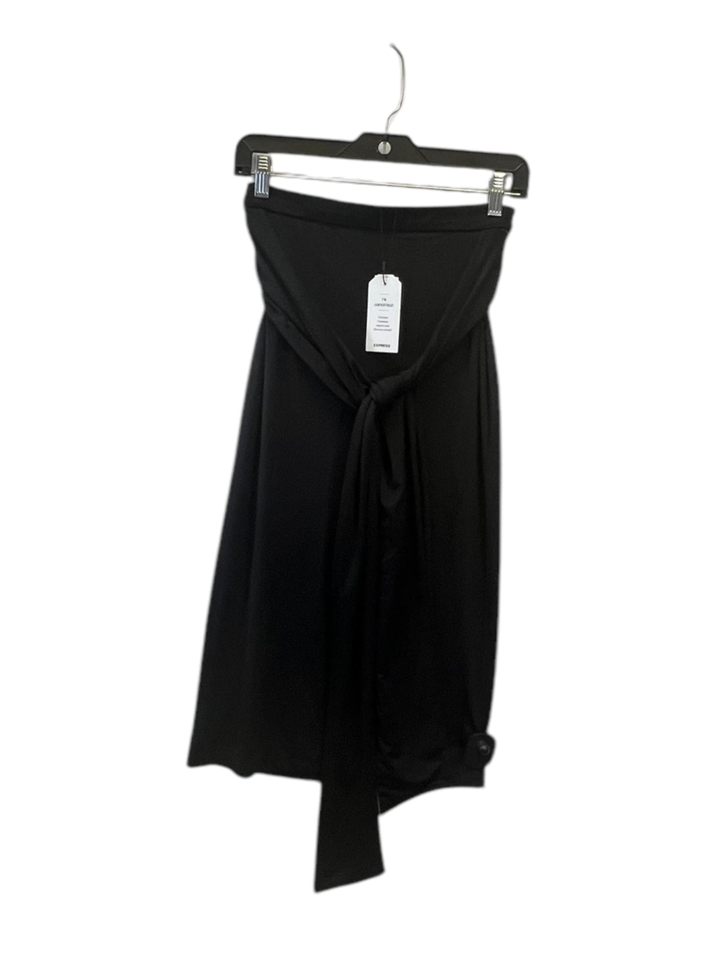 Skirt Maxi By Express In Black, Size: Xs