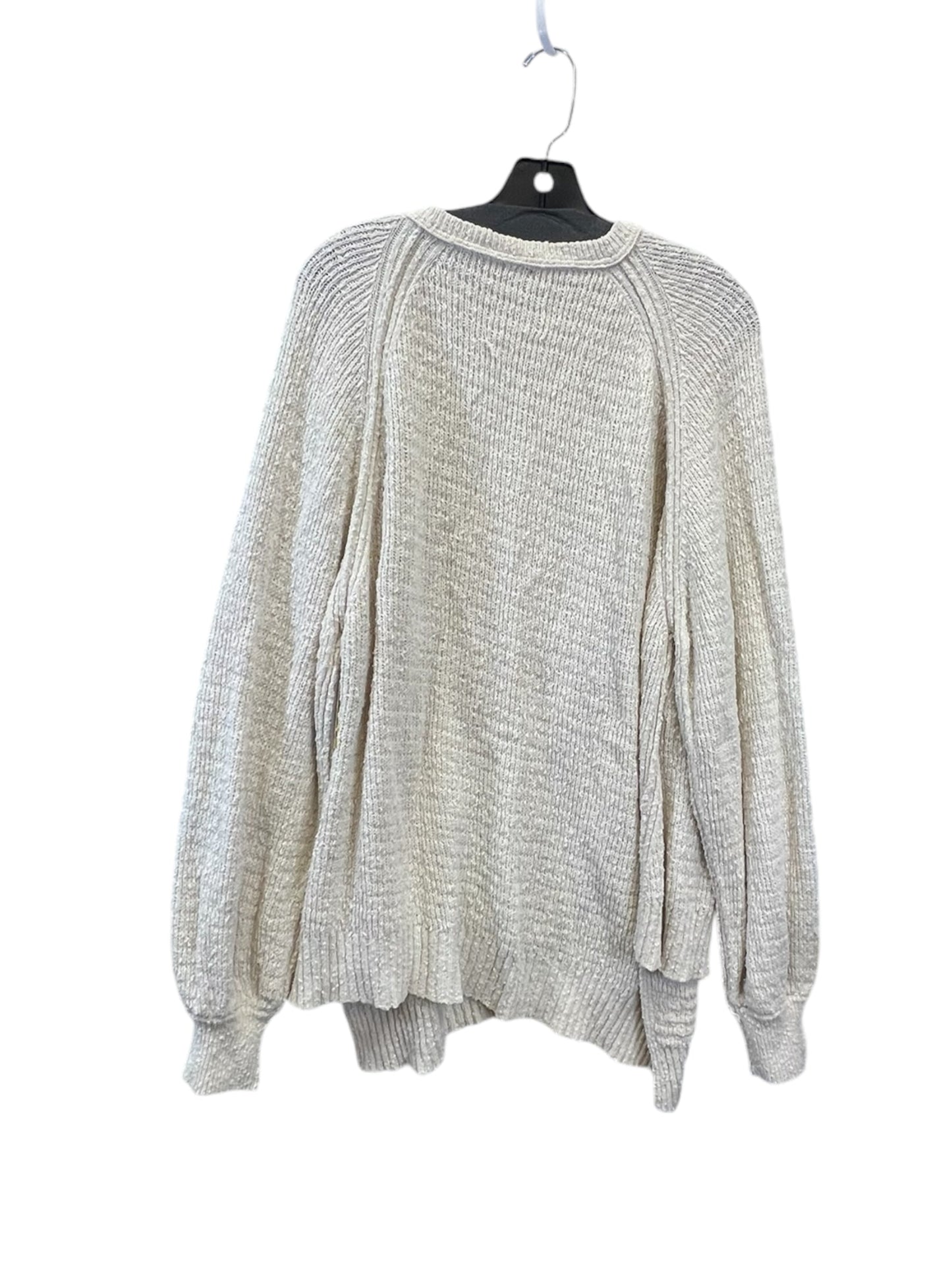 Sweater By Free People In Cream, Size: L