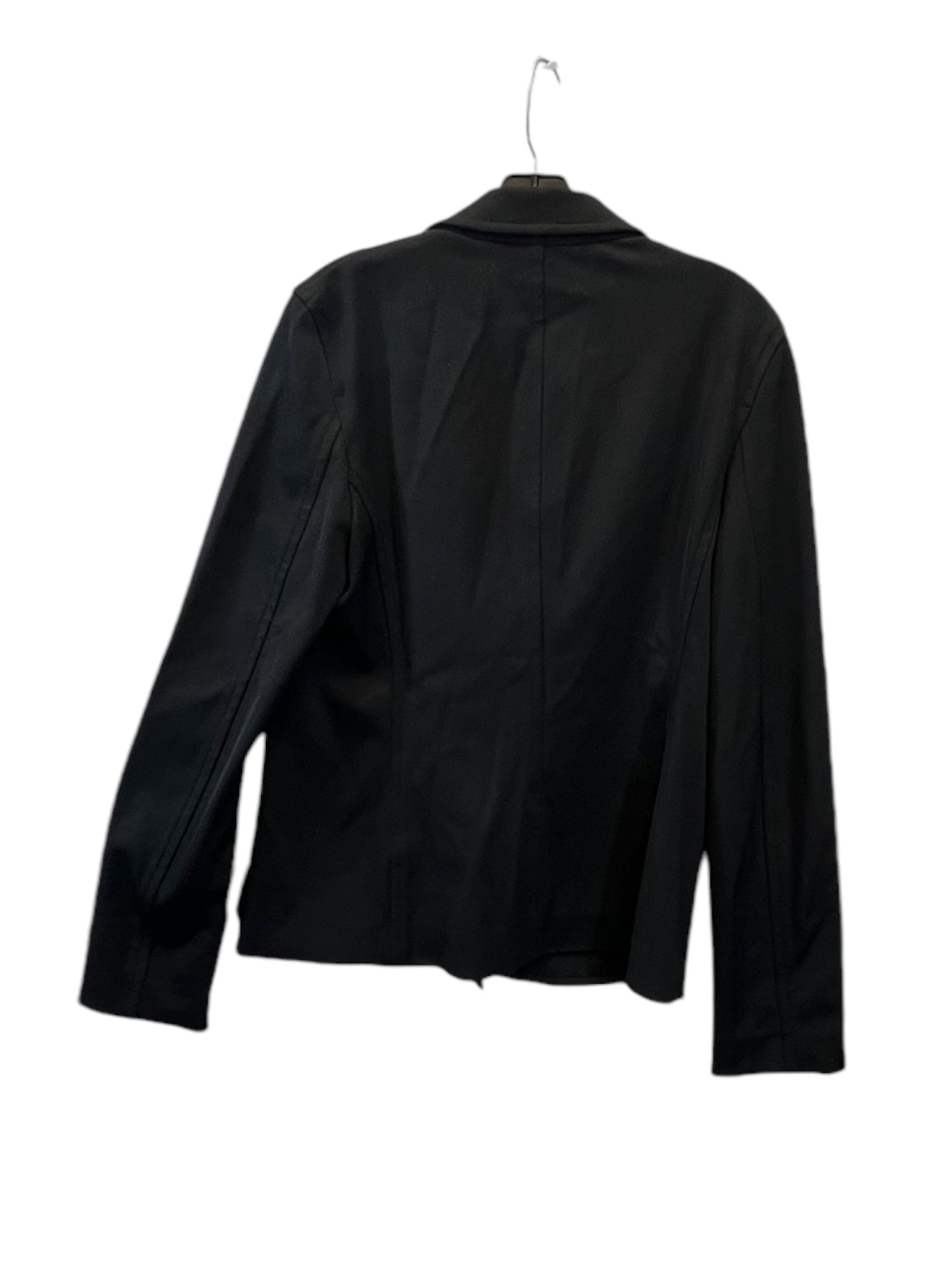 Blazer Designer By Helmut Lang In Black, Size: L