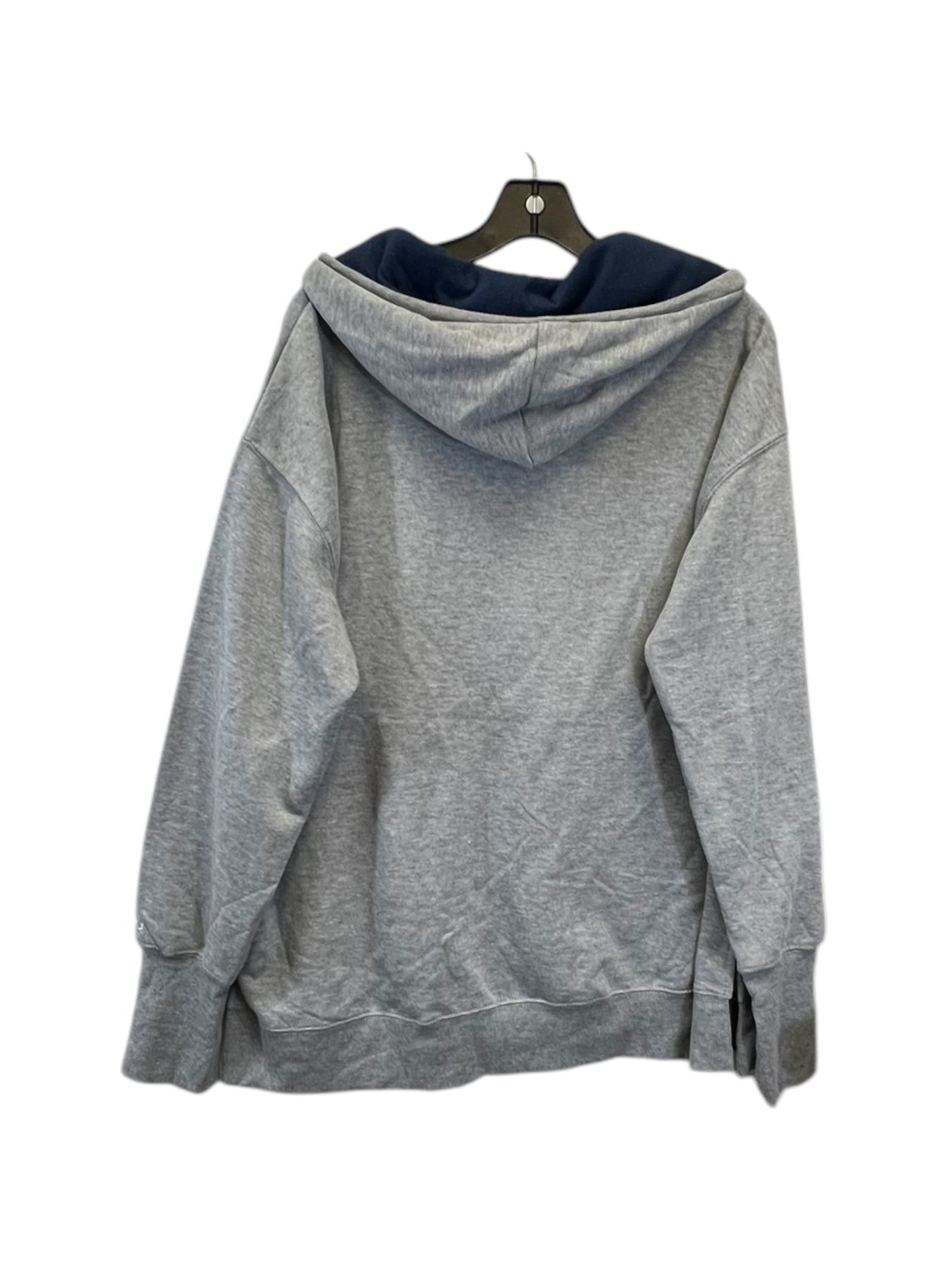 Sweatshirt Hoodie By Colosseum In Blue & Grey, Size: Xxl