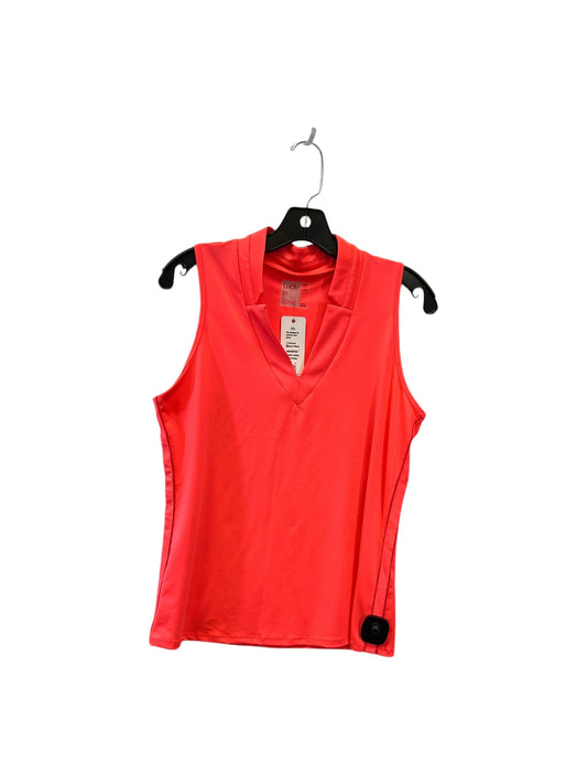 Athletic Tank Top By Lucky In Love In Orange, Size: L