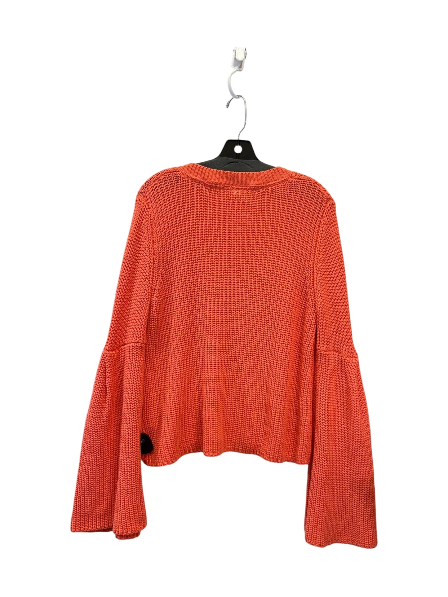 Sweater By Free People In Orange, Size: S