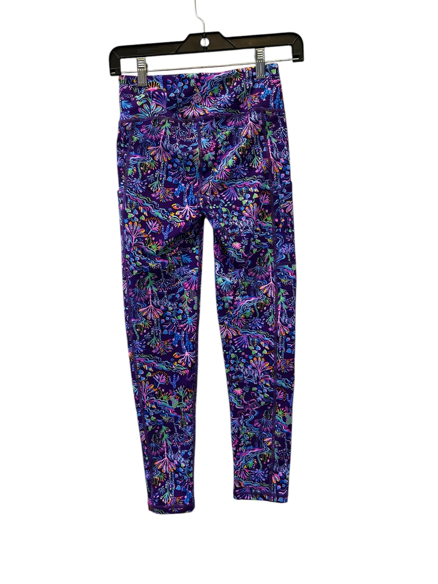 Athletic Leggings By Lilly Pulitzer In Purple, Size: Xs