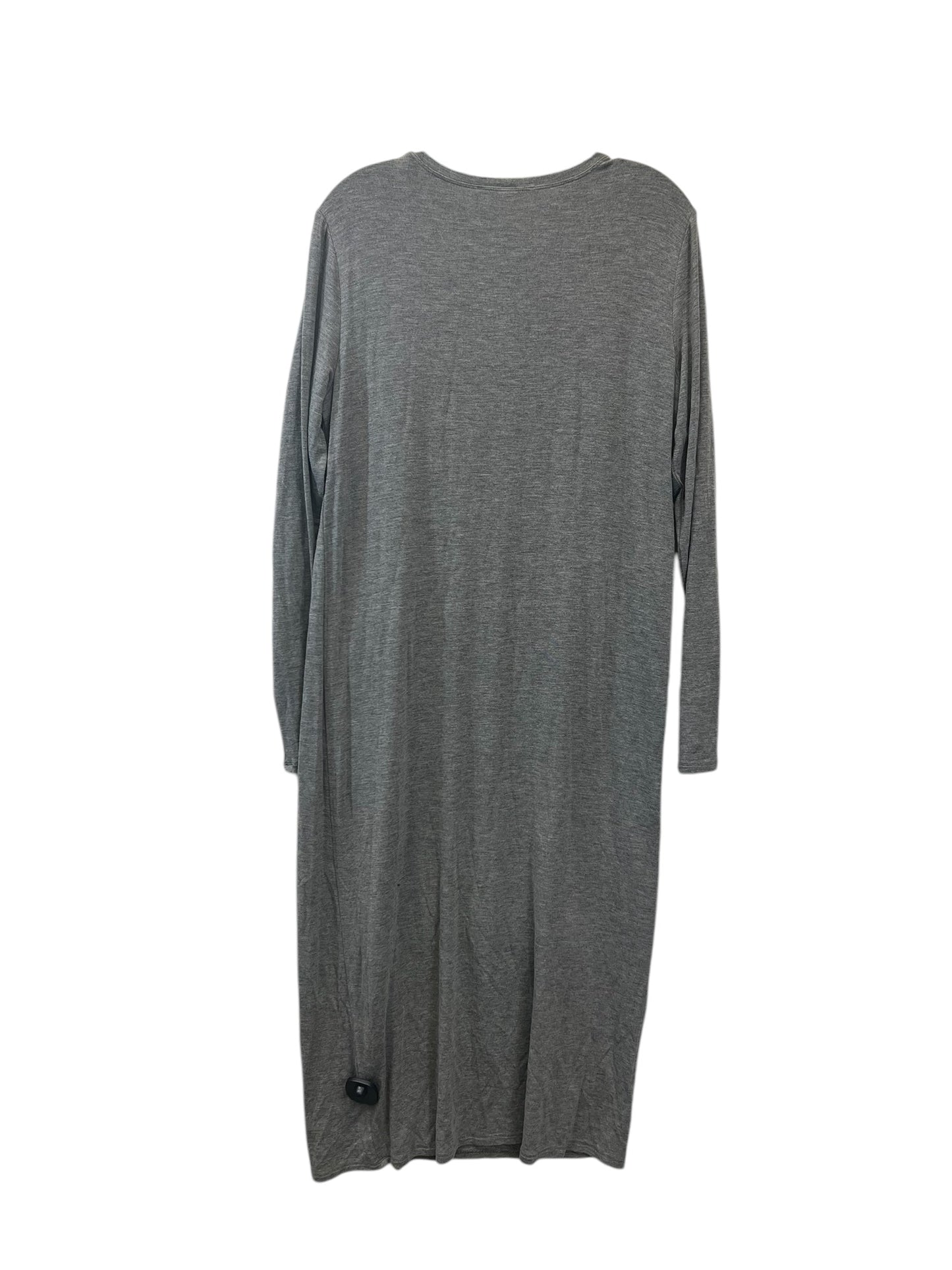 Dress Designer By Bcbgmaxazria In Grey, Size: L