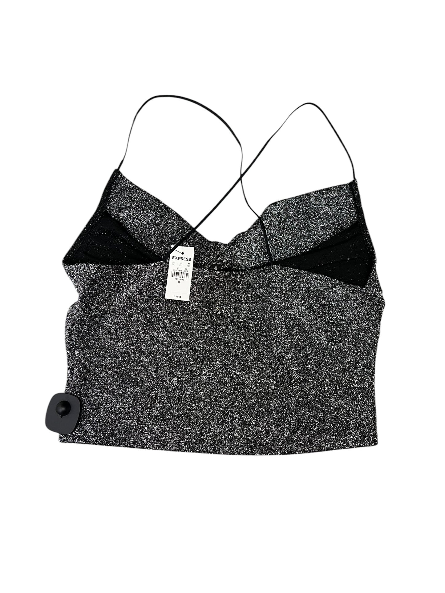 Top Sleeveless By Express In Black, Size: M