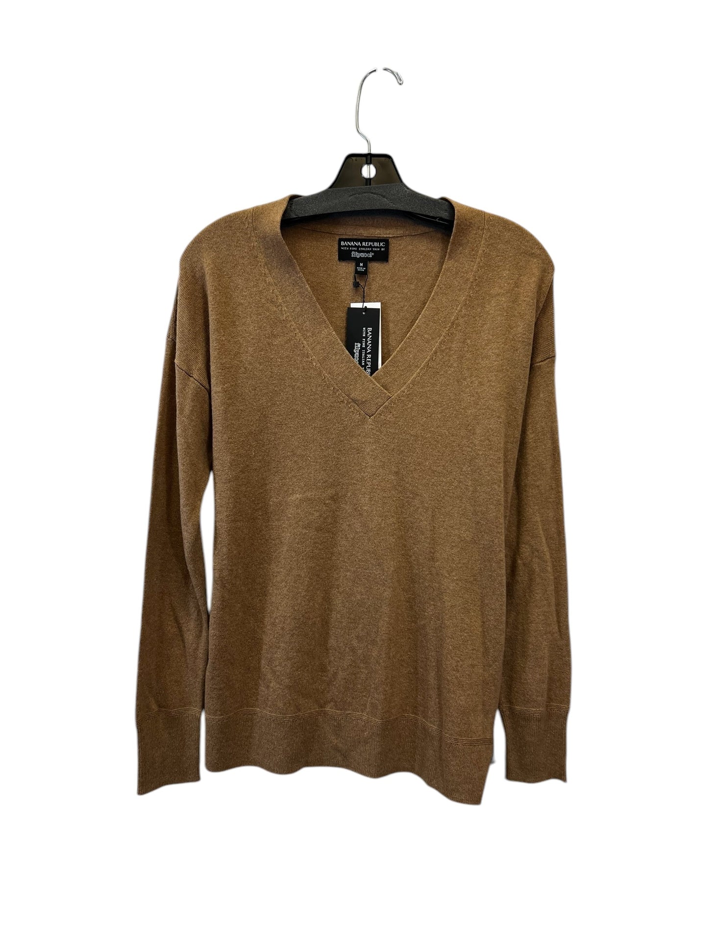 Sweater By Banana Republic In Tan, Size: M