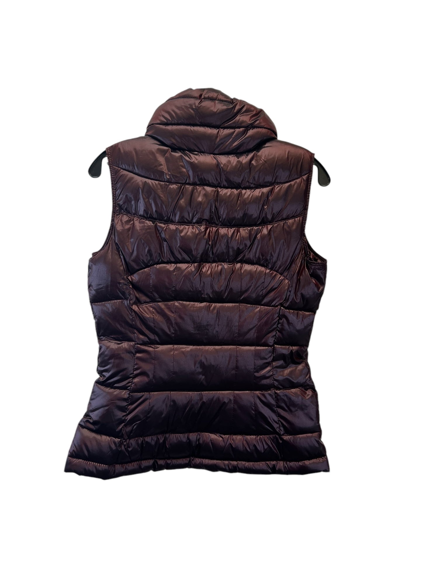 Vest Puffer & Quilted By Calvin Klein In Purple, Size: Xs