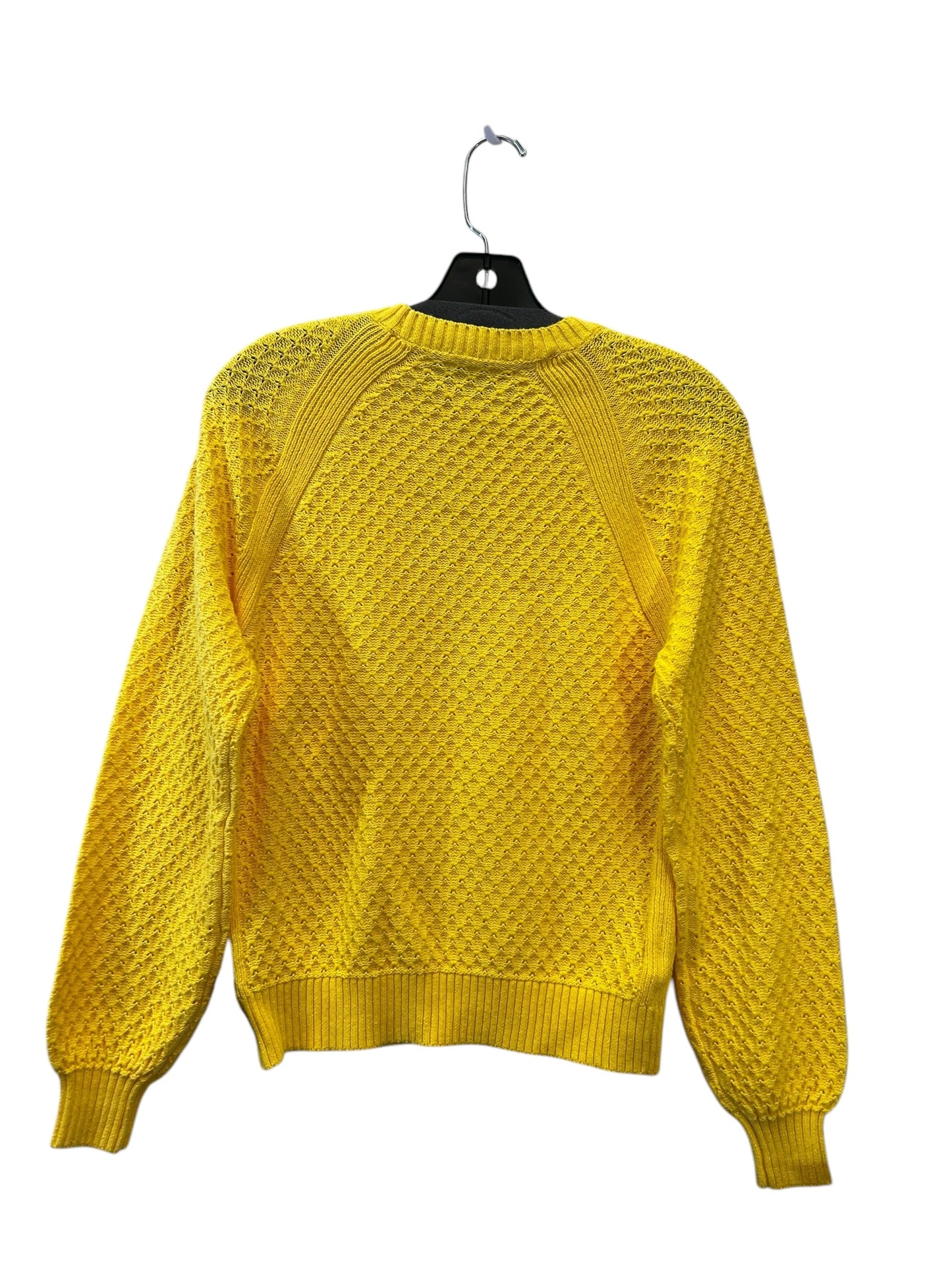 Sweater By Loft In Yellow, Size: Xs