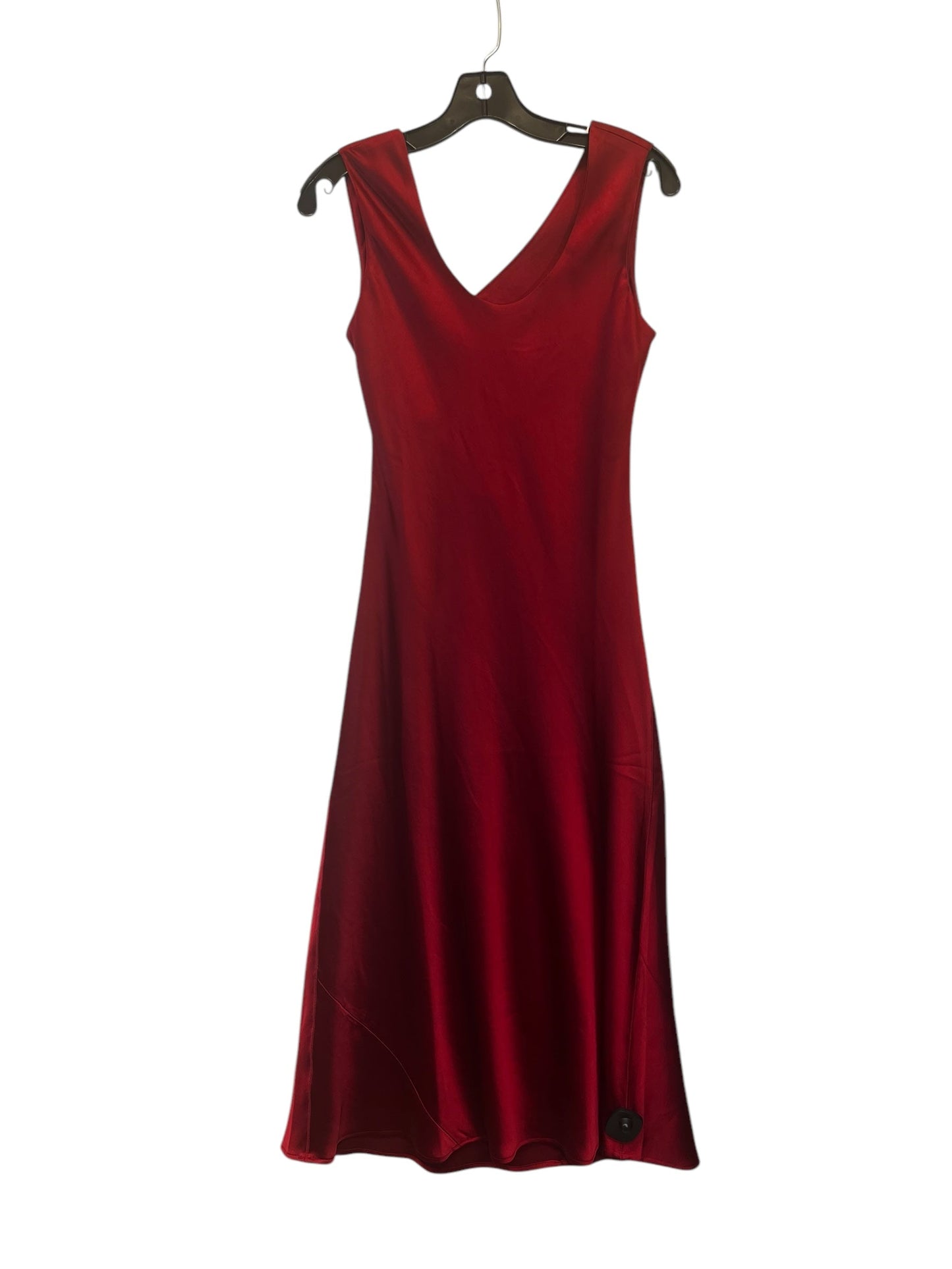 Dress Party Long By White House Black Market In Red, Size: Xs