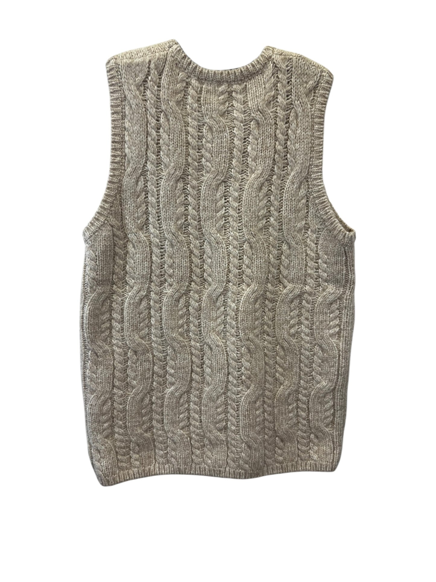 Vest Sweater By TOTEMI In Beige, Size: S