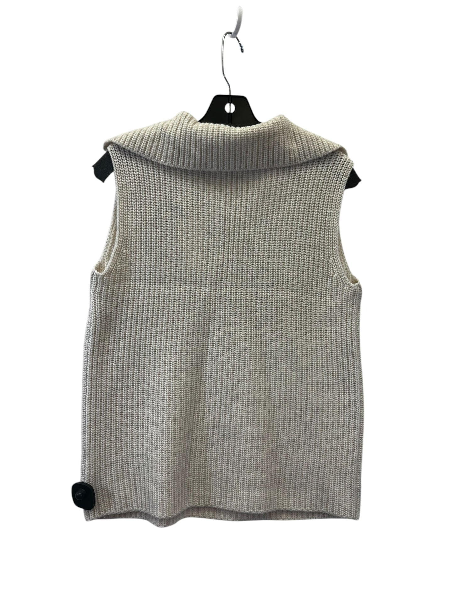 Vest Designer By Vince In Cream, Size: S