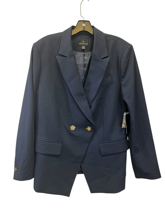 Blazer By Worthington In Navy, Size: Xl