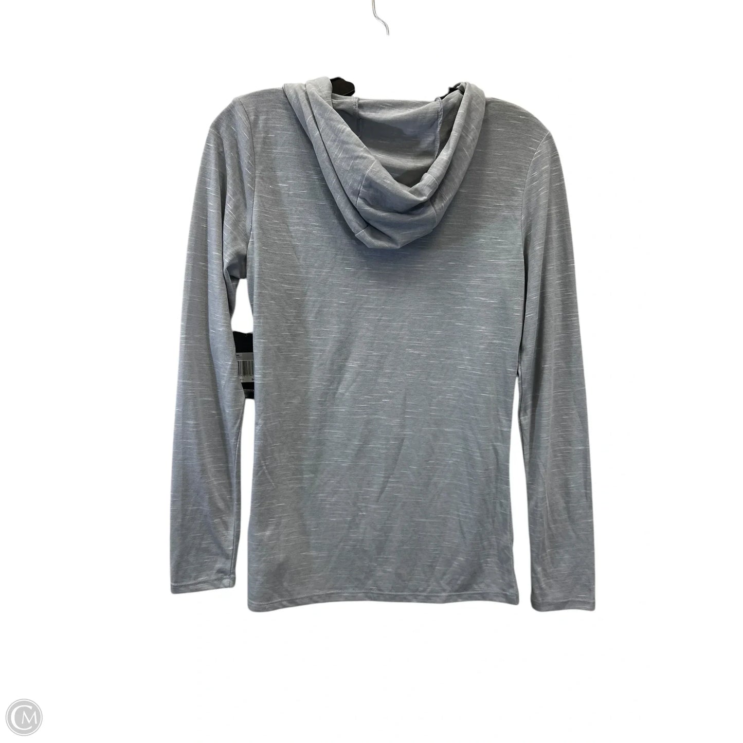 Athletic Top Long Sleeve Hoodie By Nike In Grey, Size: Xs