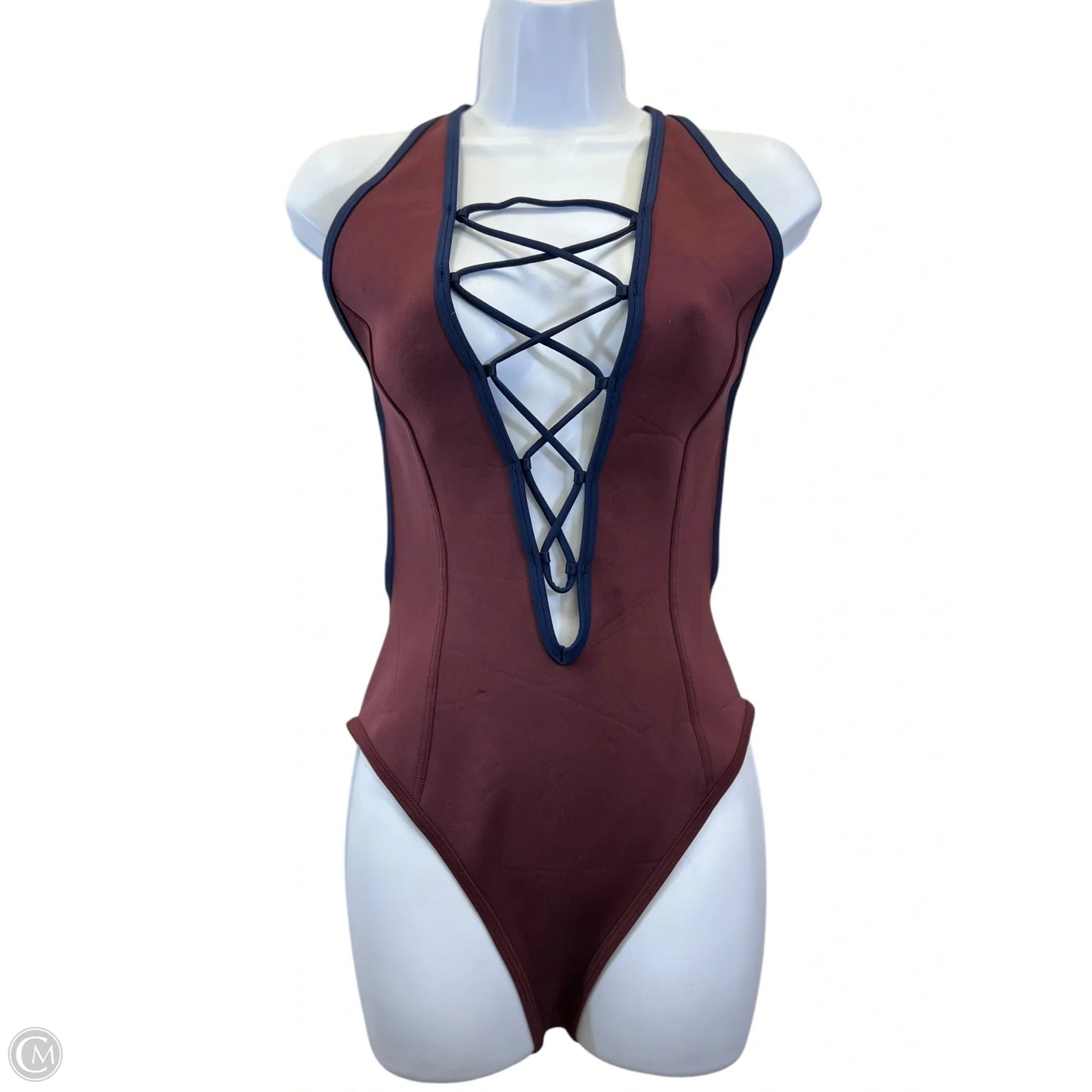 Swimsuit Designer By Bondi Born In Blue & Red, Size: S