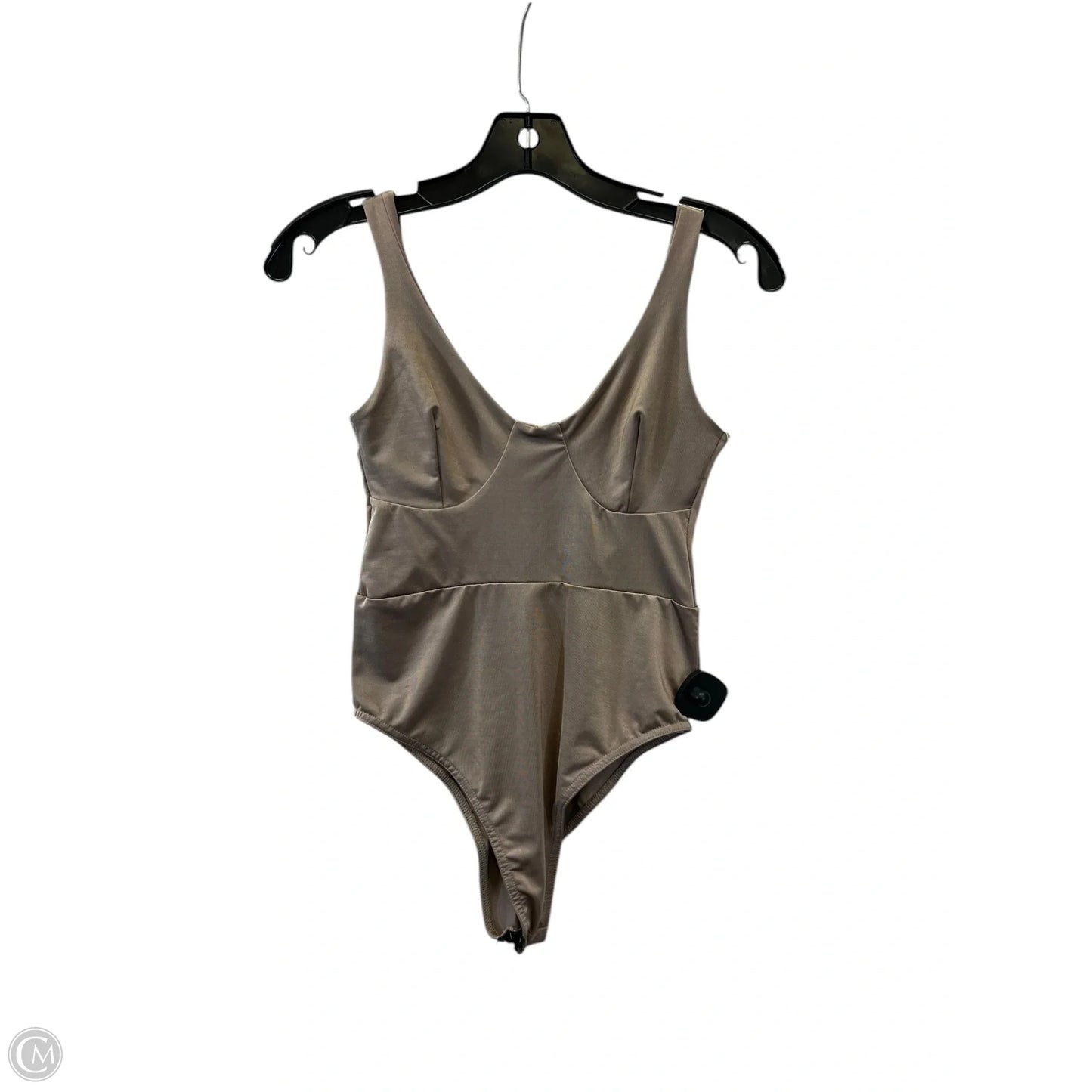 Bodysuit By Boohoo Boutique In Bronze, Size: S