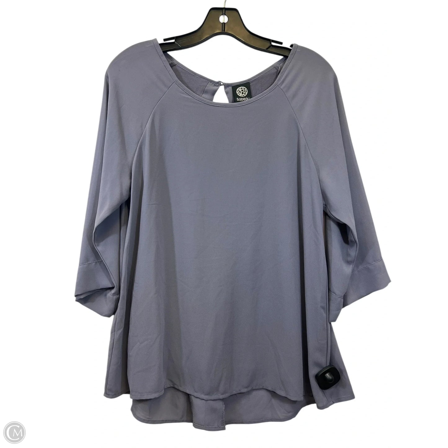 Top Short Sleeve By Bobeau In Purple, Size: S