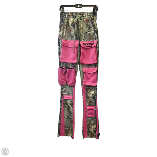 Pants Cargo & Utility By Rockstar Original In Camouflage Print, Size: S