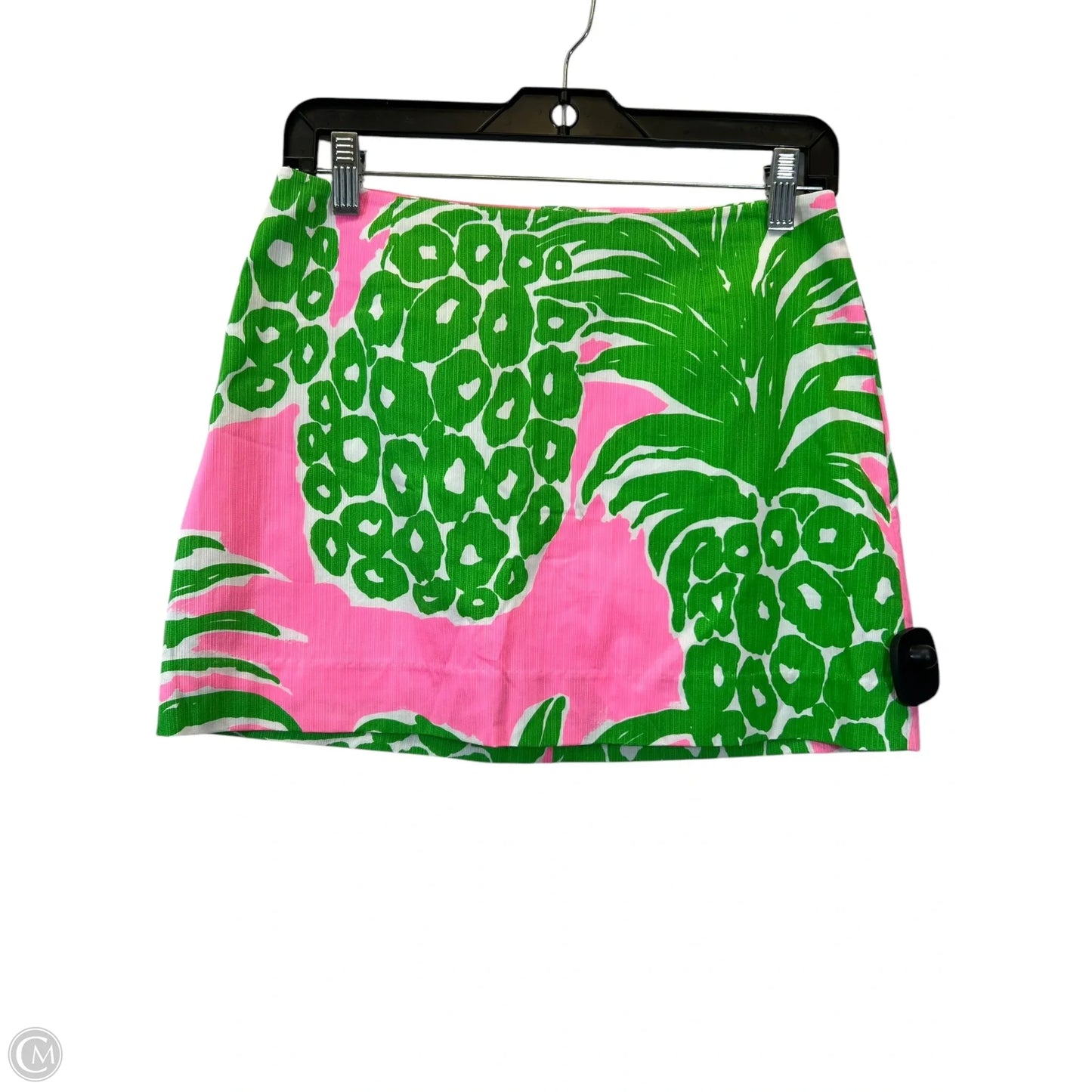Skirt Mini & Short By Lilly Pulitzer In Green & Pink, Size: 0