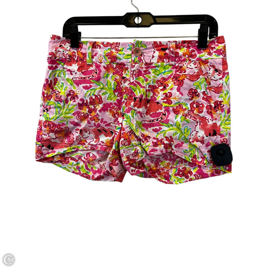 Shorts By Lilly Pulitzer In Green & Pink, Size: 2