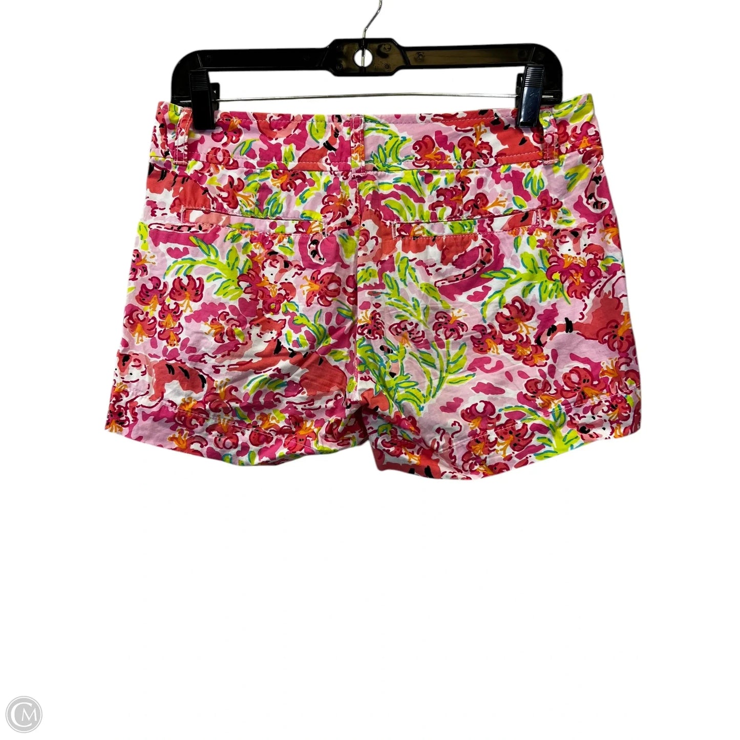 Shorts By Lilly Pulitzer In Green & Pink, Size: 2