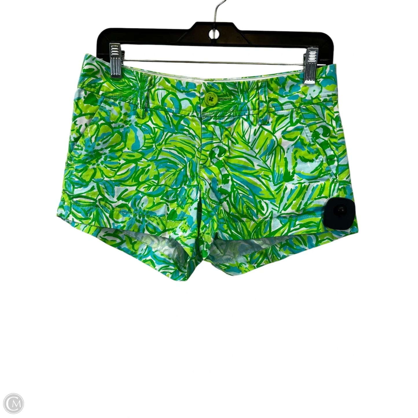 Shorts By Lilly Pulitzer In Green, Size: 0