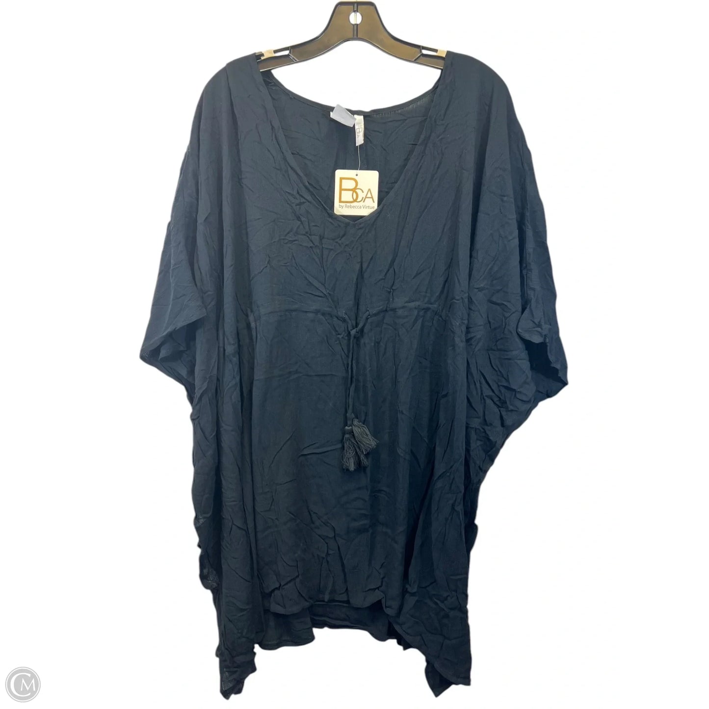 Swimwear Cover-up By Bca In Black, Size: S