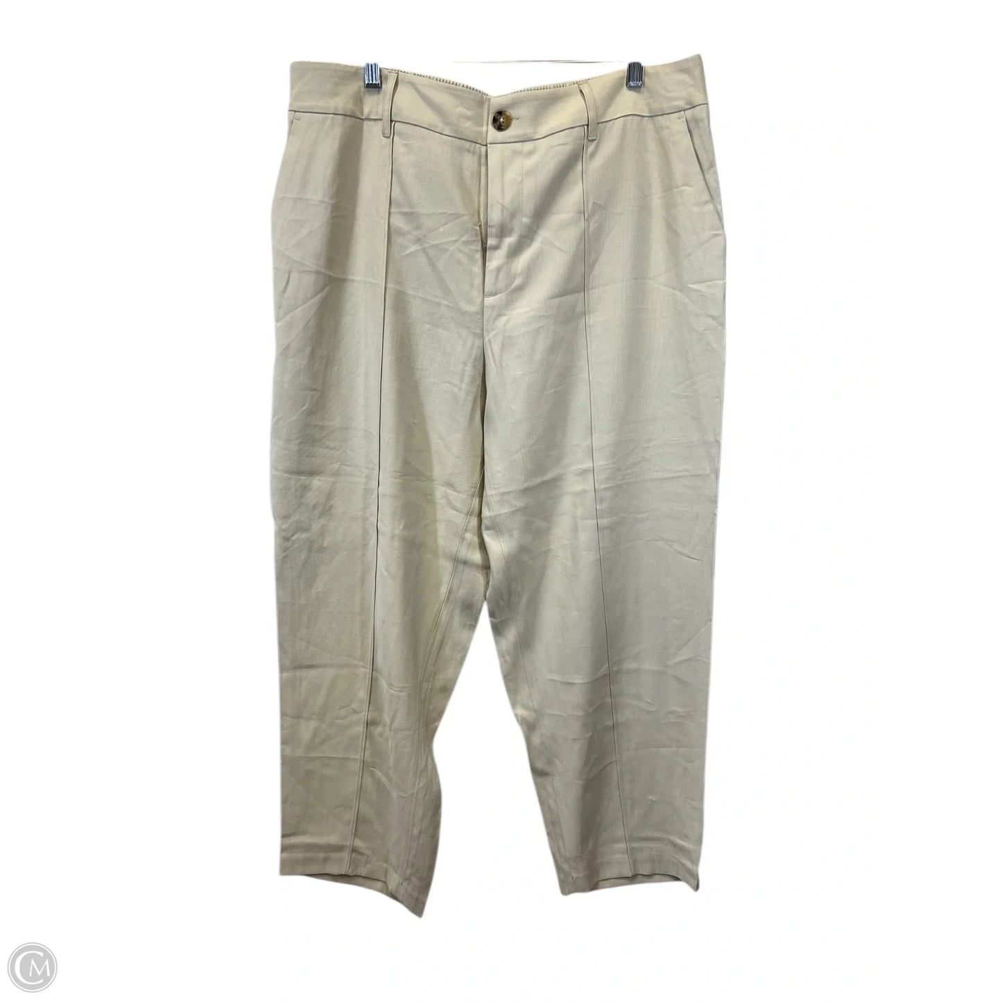 Pants Chinos & Khakis By Ophelia Roe In Tan, Size: 1x