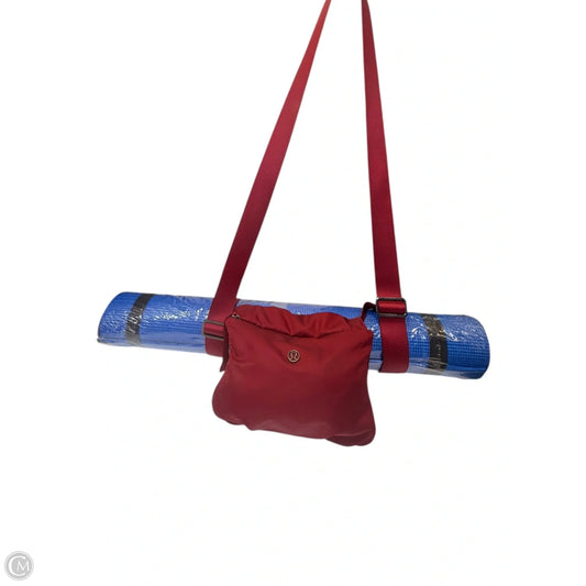 Yoga Mat Holder and Belt Bag By Lululemon (YOGA MAT NOT INCLUDED), Size: Medium