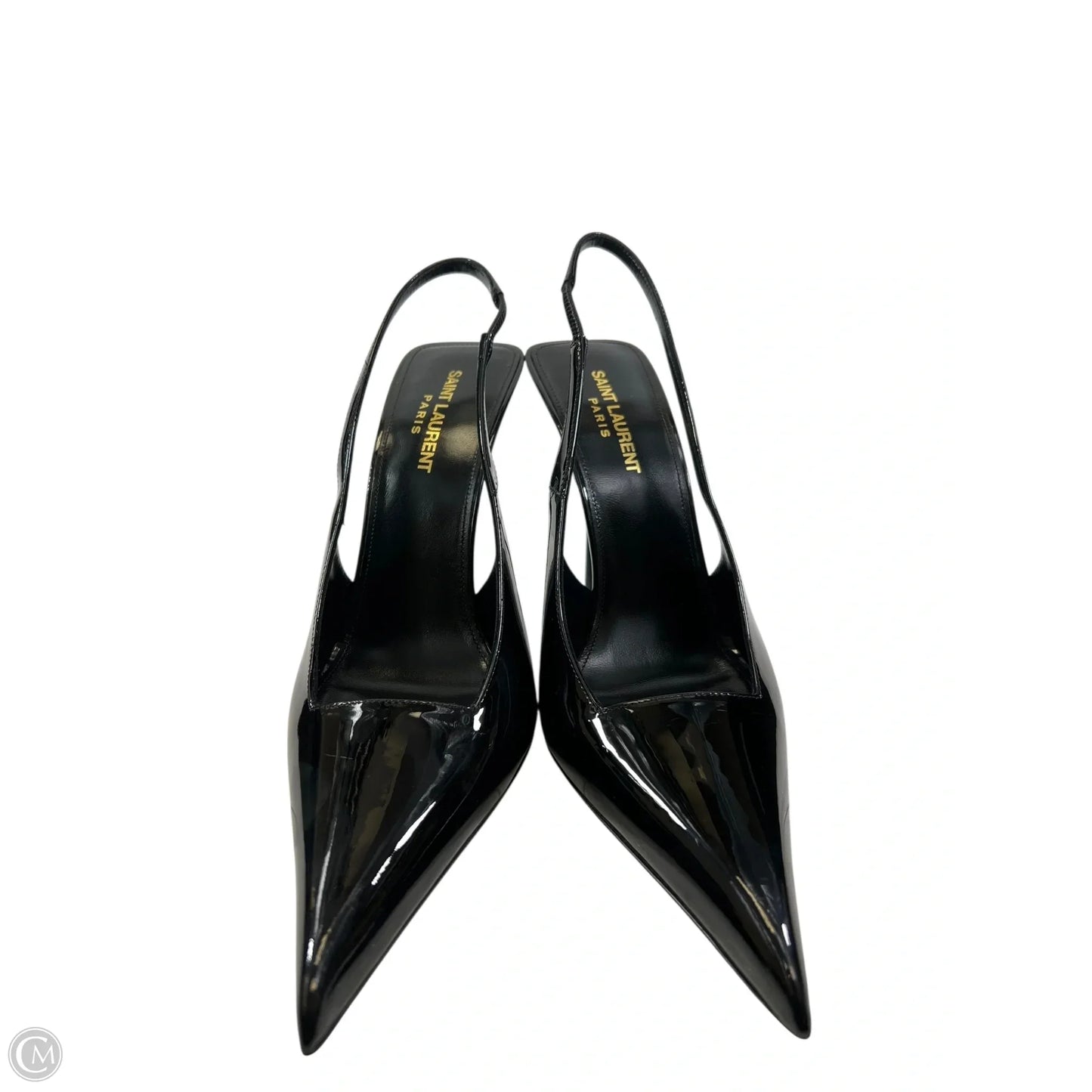 Shoes Luxury Designer By Yves Saint Laurent In Black, Size: 9.5