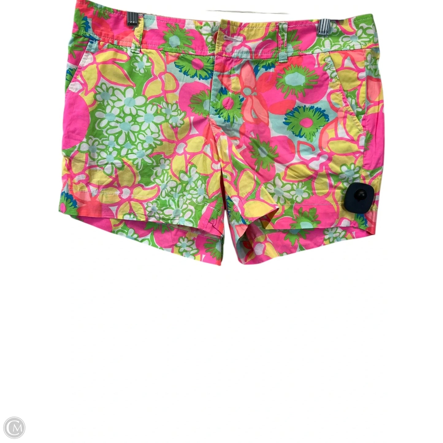 Shorts By Lilly Pulitzer In Green & Pink, Size: M