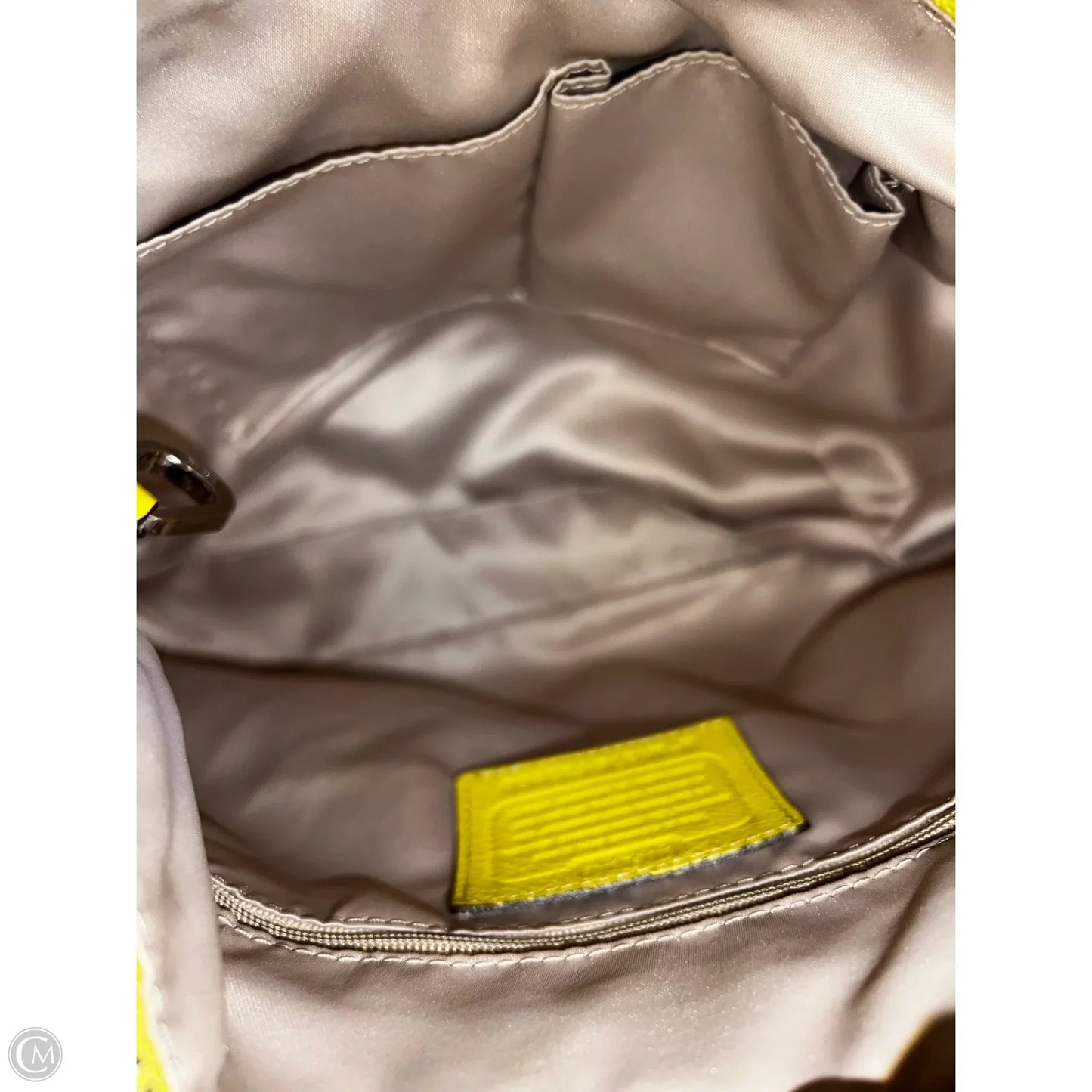 Handbag Designer By Coach, Size: Medium