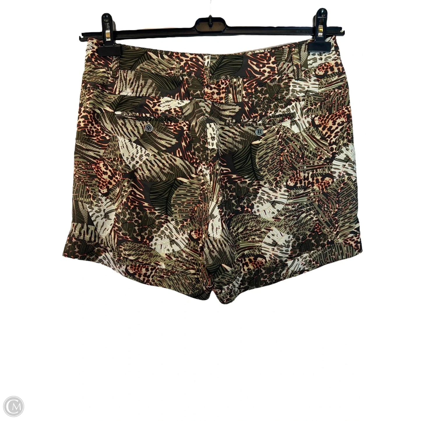 Shorts By Worth Ny In Tropical Print, Size: 10