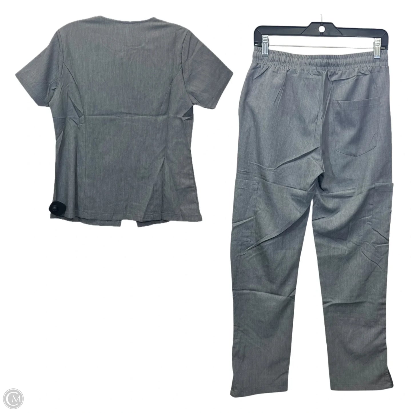 Pants Set 2pc By Danni Monet In Grey, Size: L