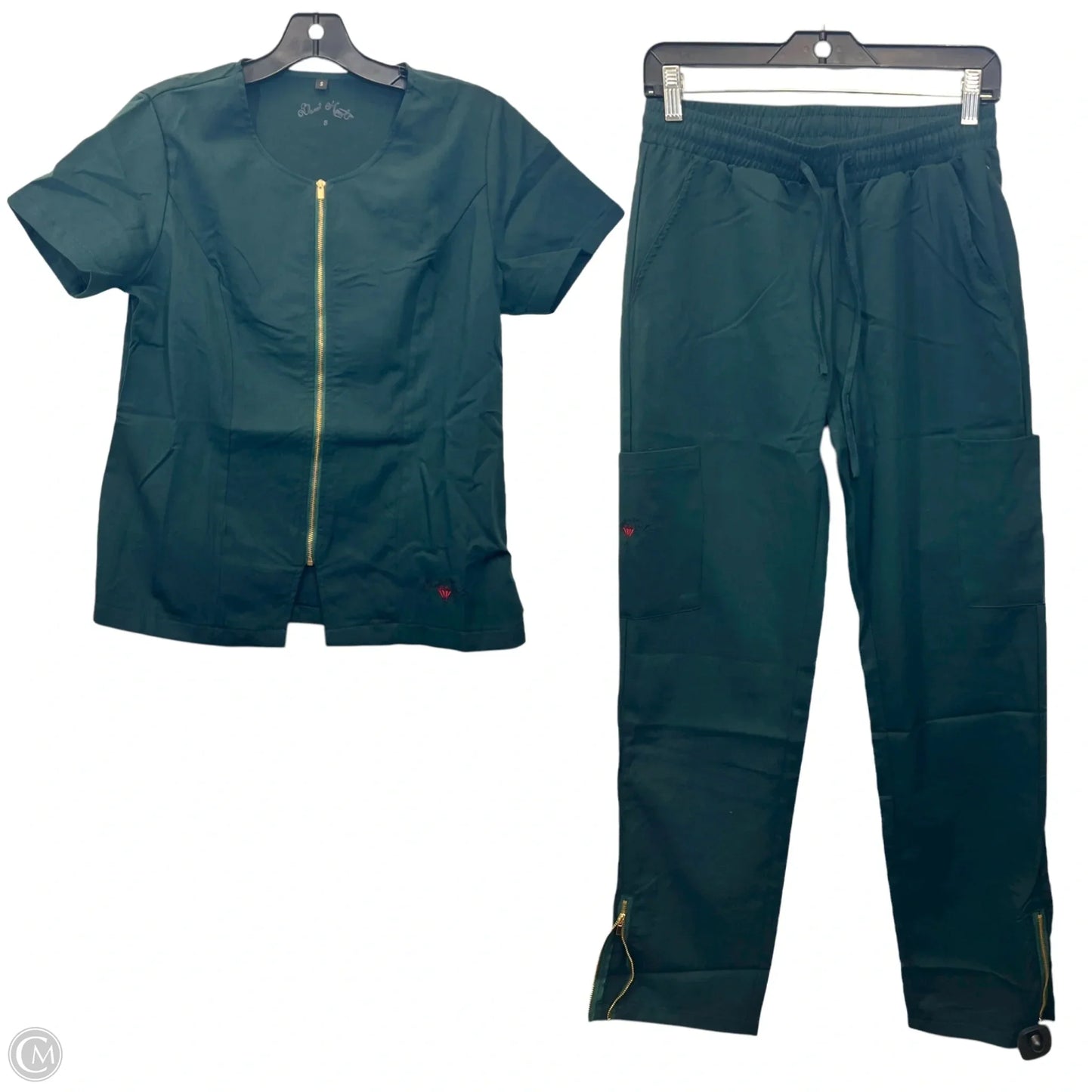 Pants Set 2pc By Danni Monet’s In Green, Size: Xl