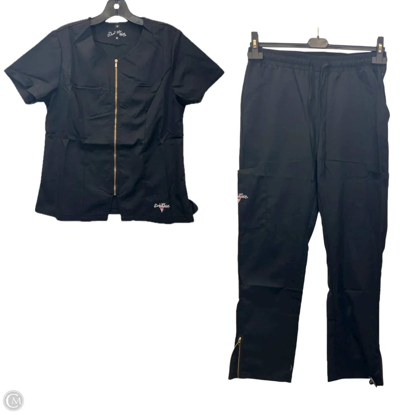 Pants Set 2pc By Danni Monet’s In Black, Size: M