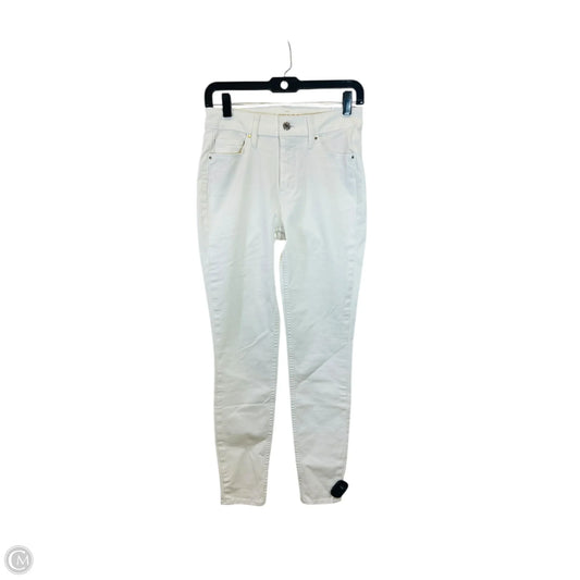 Jeans Skinny By White House Black Market In White, Size: 0