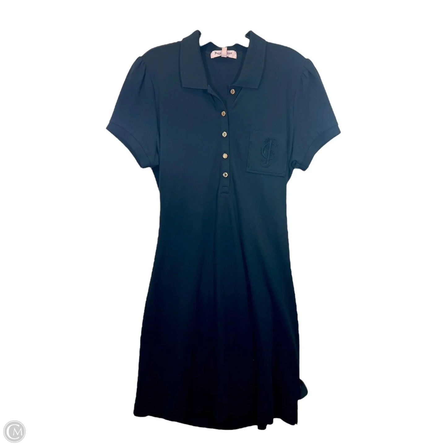 Dress Casual Midi By Juicy Couture In Black, Size: Xl