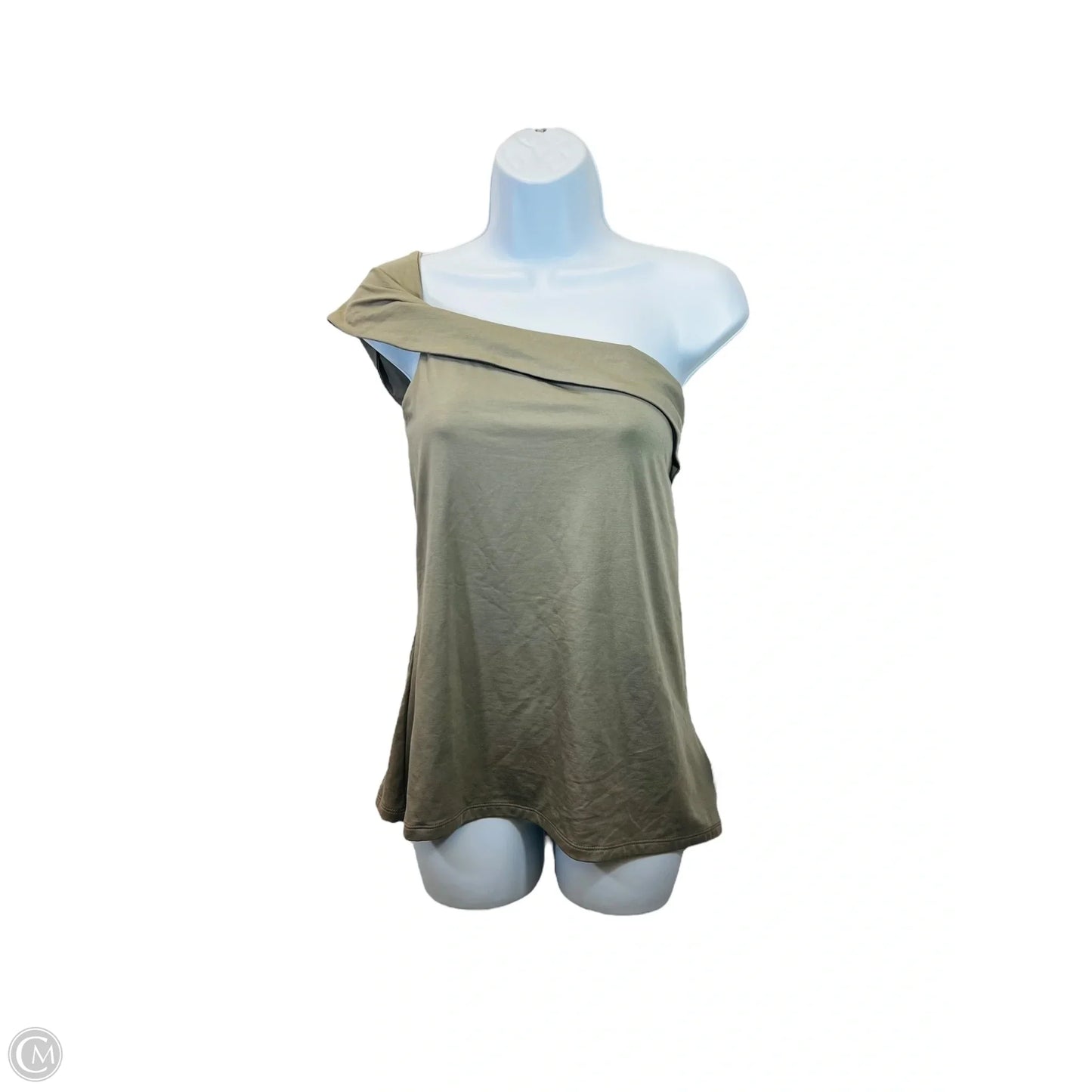 Top Sleeveless By Abercrombie And Fitch In Taupe, Size: Xl