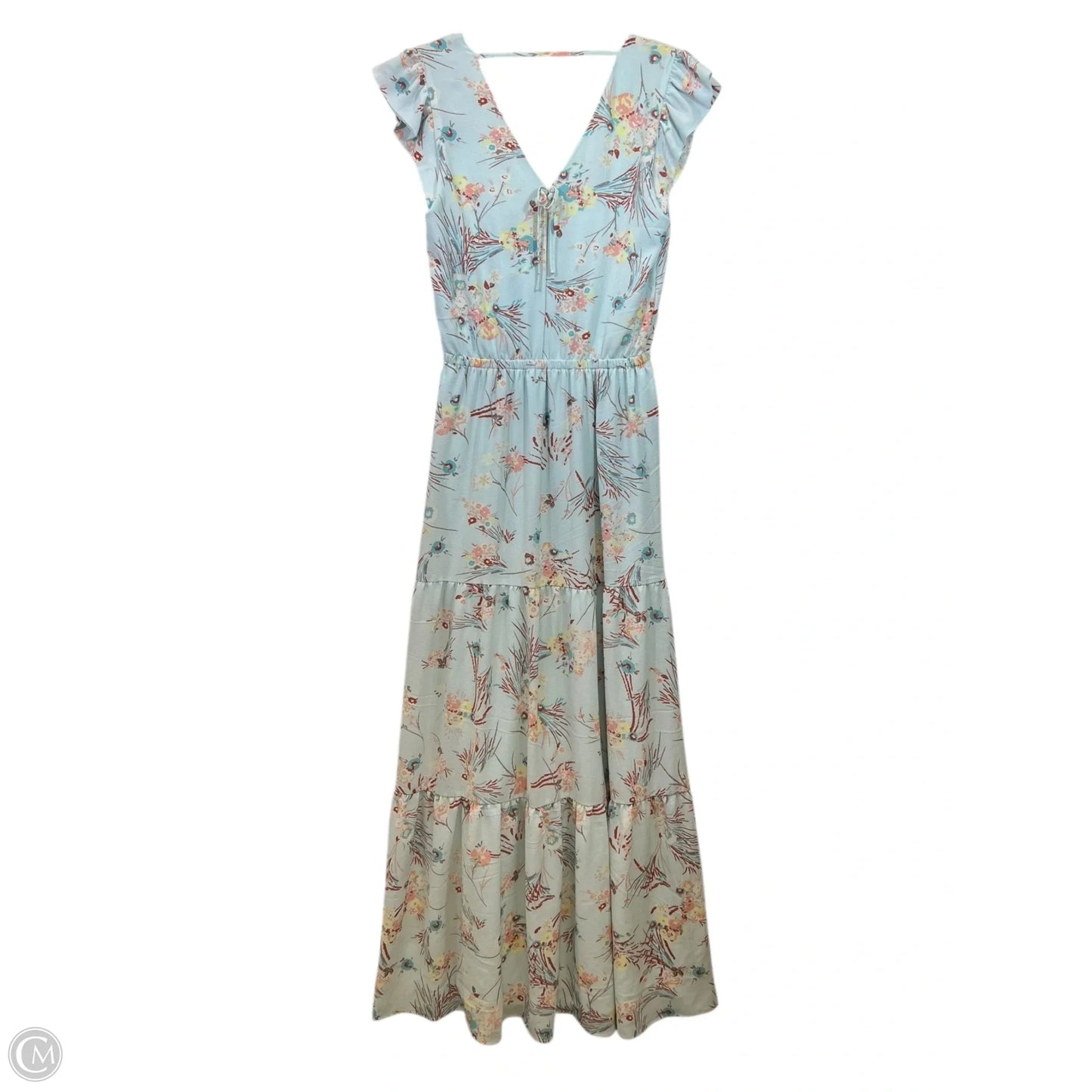Dress Designer By Rachel Roy In Blue & Pink, Size: S