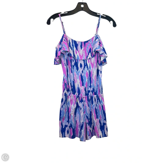 Romper By Lilly Pulitzer In Pink & Purple, Size: Xxs