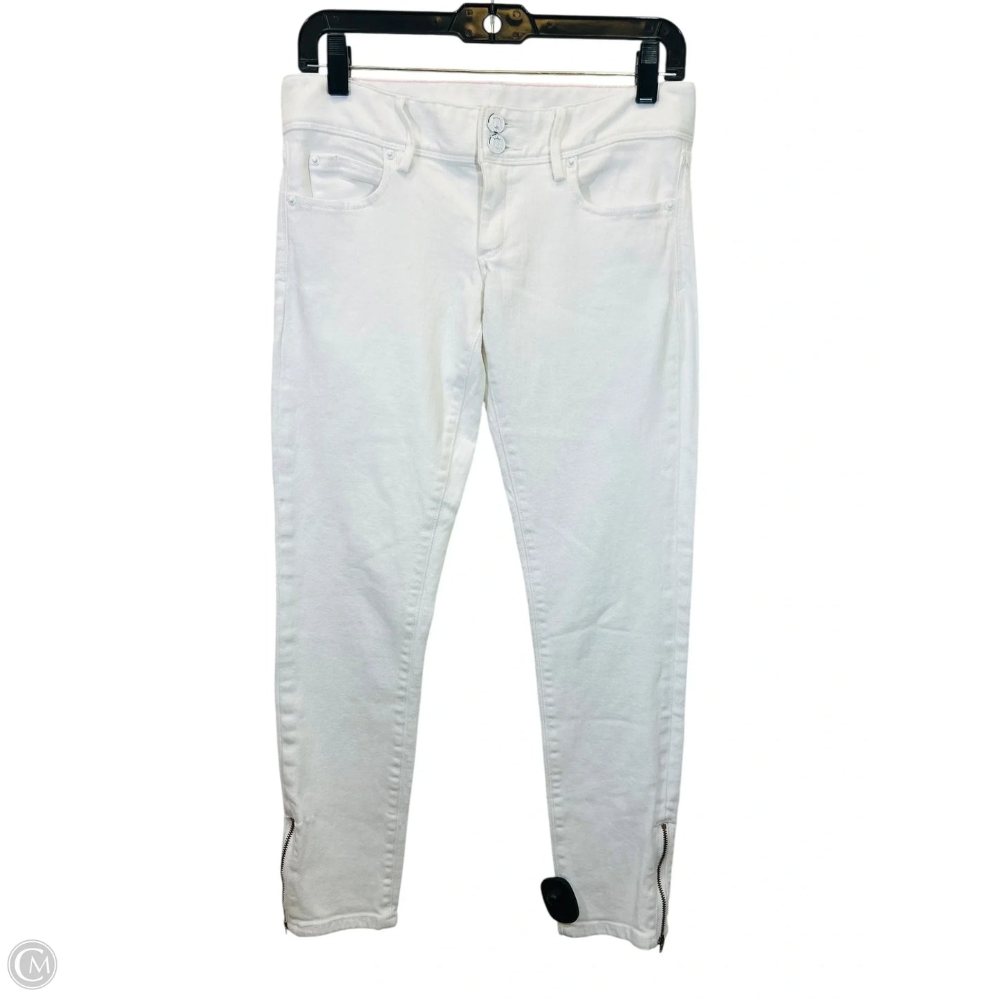 Jeans Skinny By Lilly Pulitzer In White, Size: 2